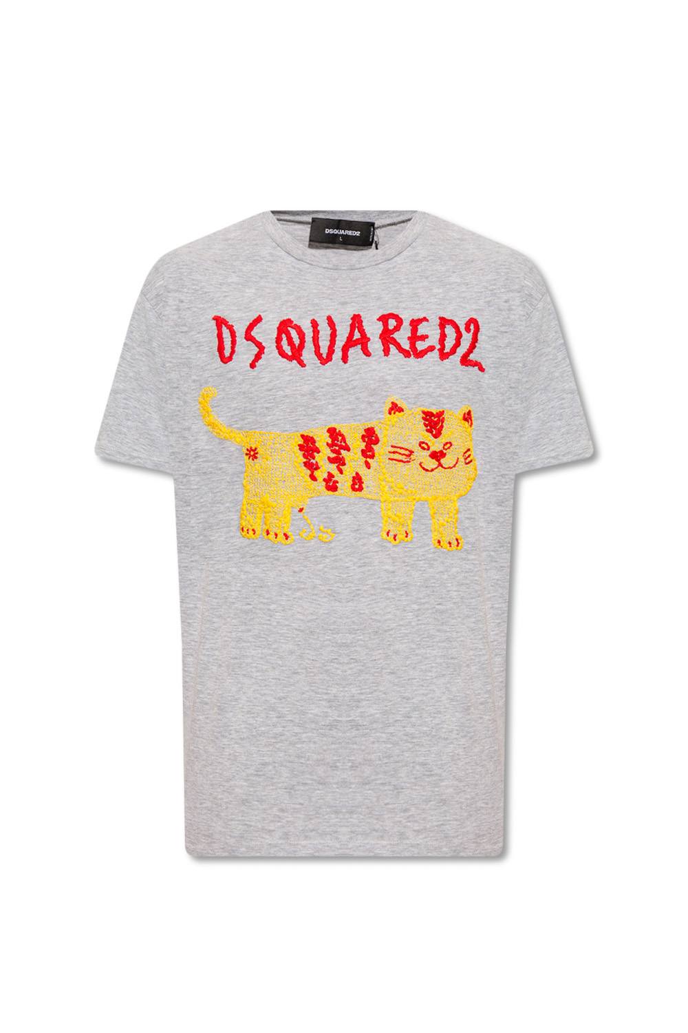 IetpShops GF - T - shirt with logo Dsquared2 - Knit Sweater Round Neck